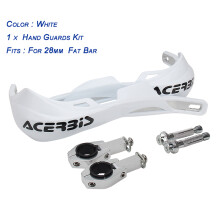 (white 28mm) 22 28mm Hand Guard Handguard Protector For Yamaha KTM EXC SXF KLX KXF