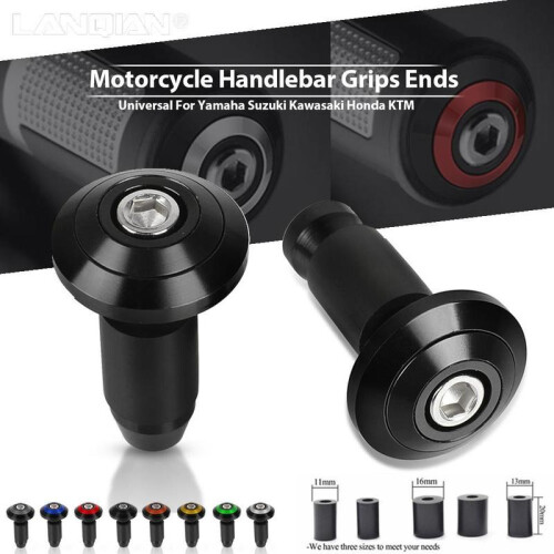 (Silver) For Ducati Motorcycle Handle Bar End Cap Anti Vibration Silder Plug 797 1
