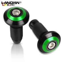 (Green) For Ducati Motorcycle Handle Bar End Cap Anti Vibration Silder Plug 797