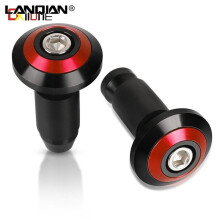 (Red) For Ducati Motorcycle Handle Bar End Cap Anti Vibration Silder Plug 797