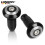(Silver) For Ducati Motorcycle Handle Bar End Cap Anti Vibration Silder Plug 797 1
