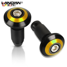 (Gold) For Ducati Motorcycle Handle Bar End Cap Anti Vibration Silder Plug 797