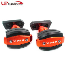 (Orange) For KAWASAKI Z750 Z 750 2007-2013 2012 2011 2010 Motorcycle Falling Protection