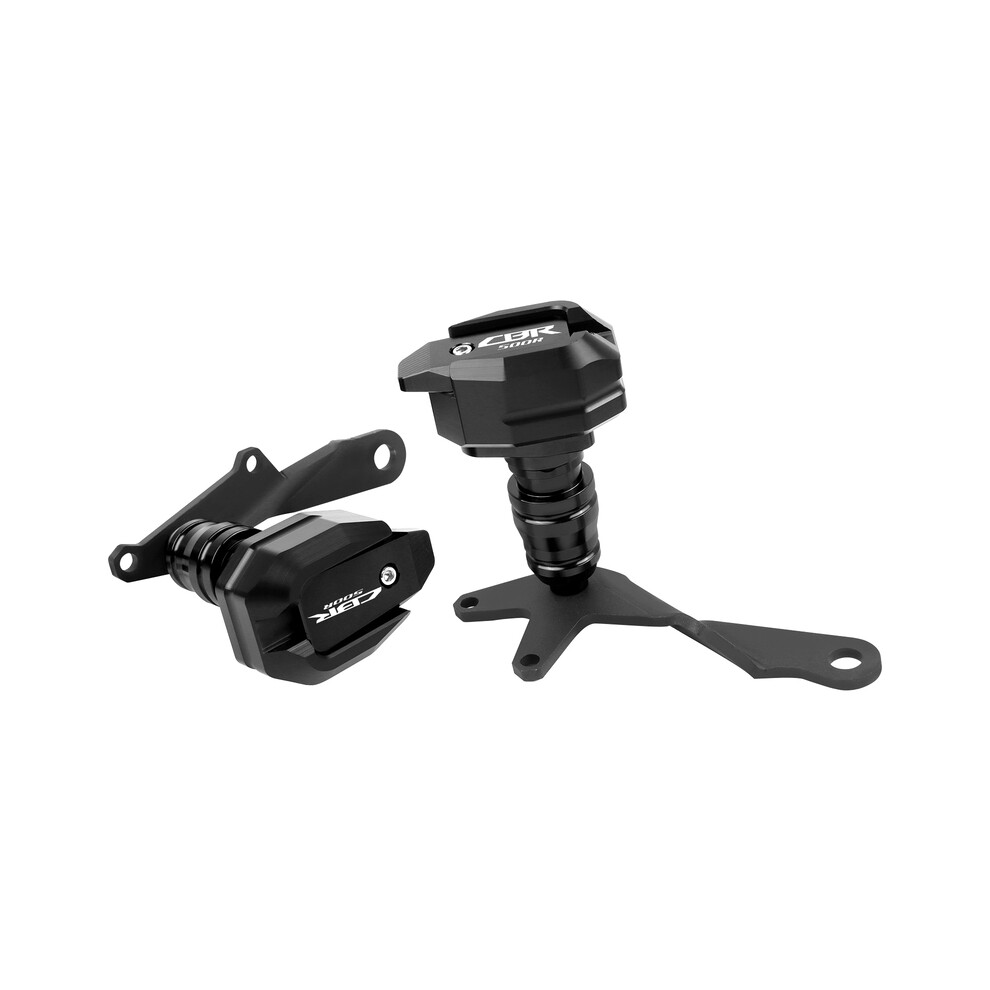 ( 19-23) Motorcycle Fairing Guard Frame Slider Falling Protection Anti Crash Pad Black 8902774039106