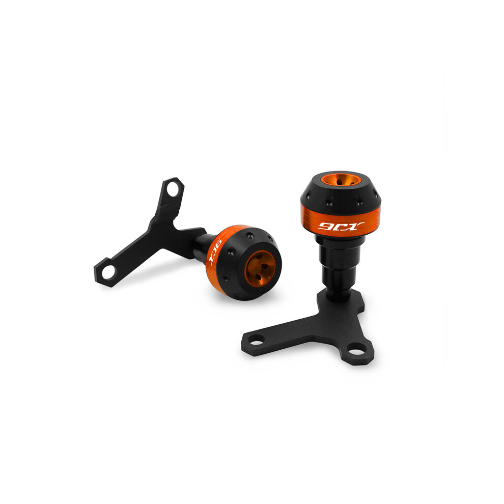 (Orange) For Yamaha Xj6 Xj6n Diversion Xj-6 All Years Motorcycle Cnc Frame Slider Orange 8902774039540