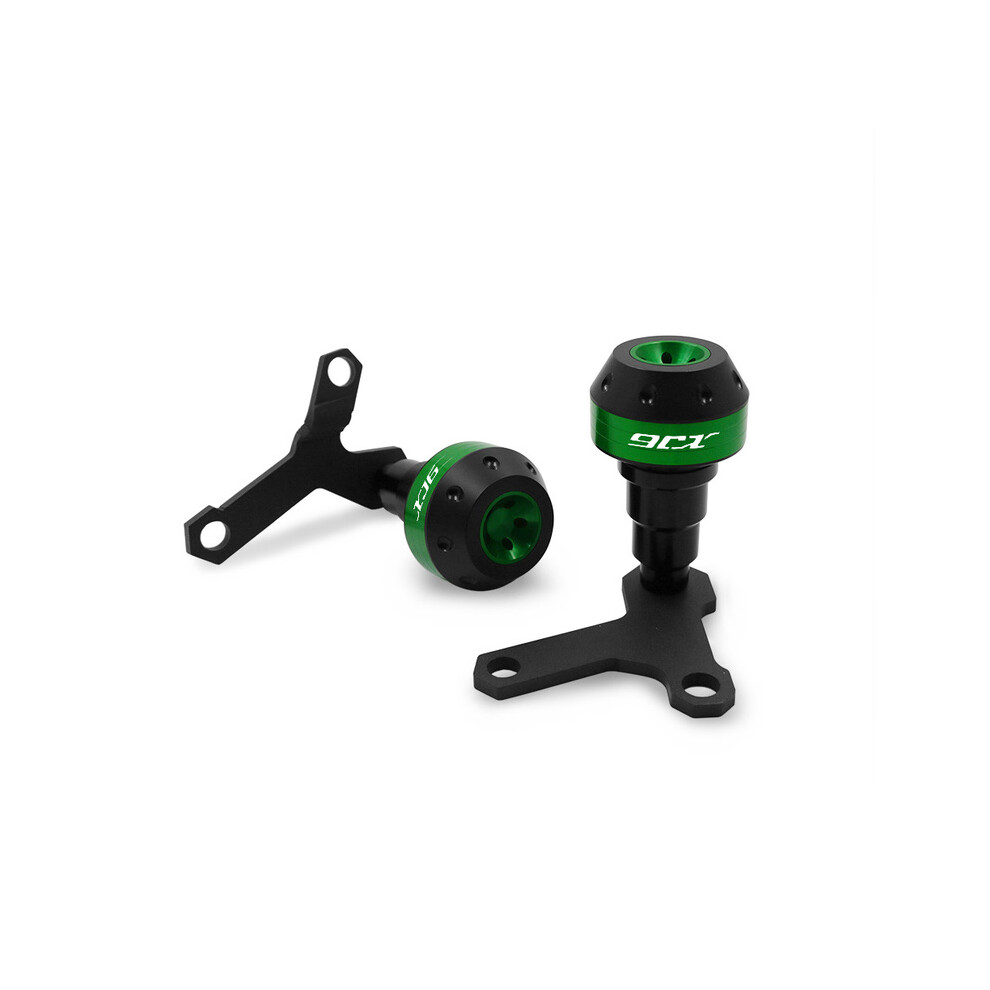(Green) For Yamaha Xj6 Xj6n Diversion Xj-6 All Years Motorcycle Cnc Frame Slider Green 8902774039557