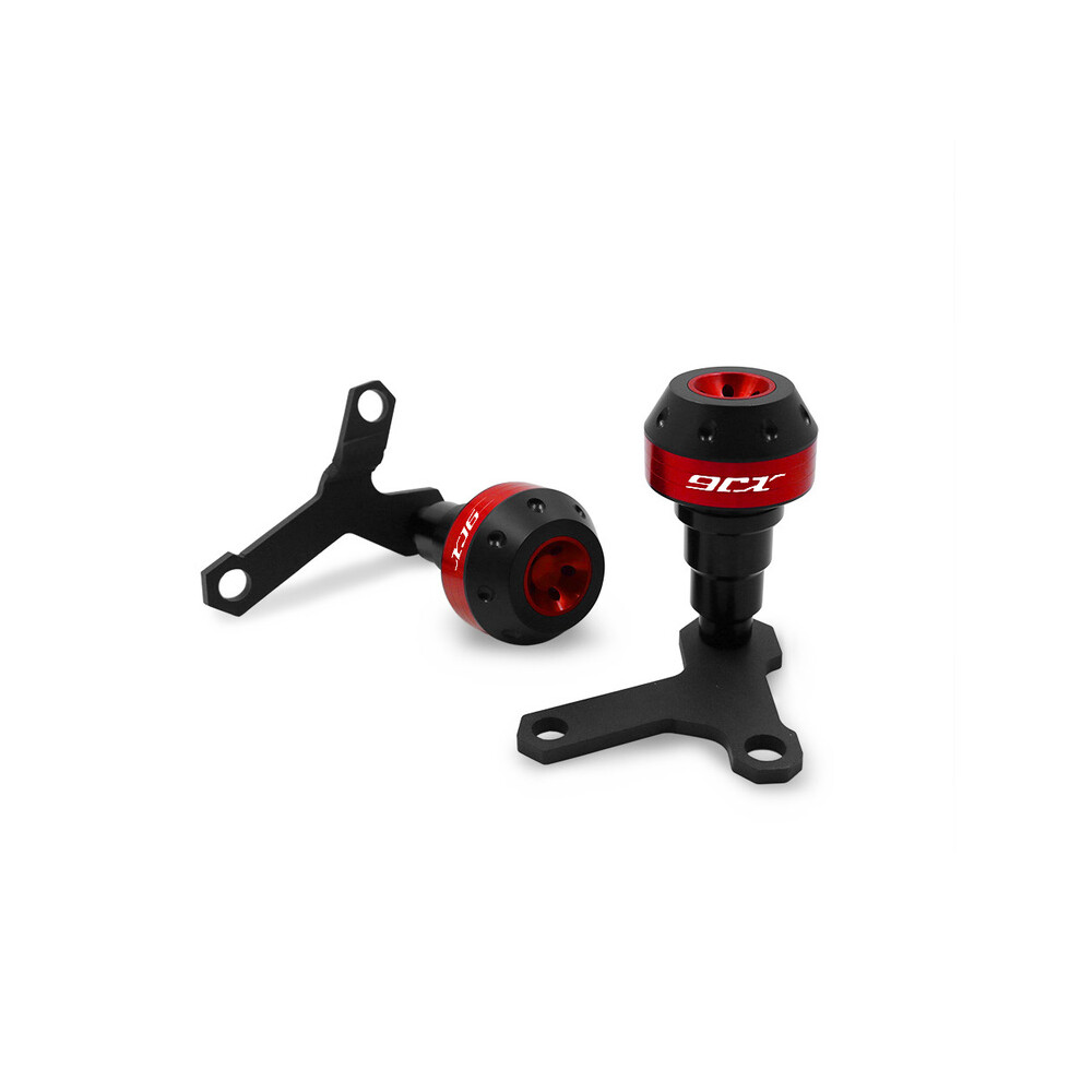 (Red) For Yamaha Xj6 Xj6n Diversion Xj-6 All Years Motorcycle Cnc Frame Slider Red 8902774039564