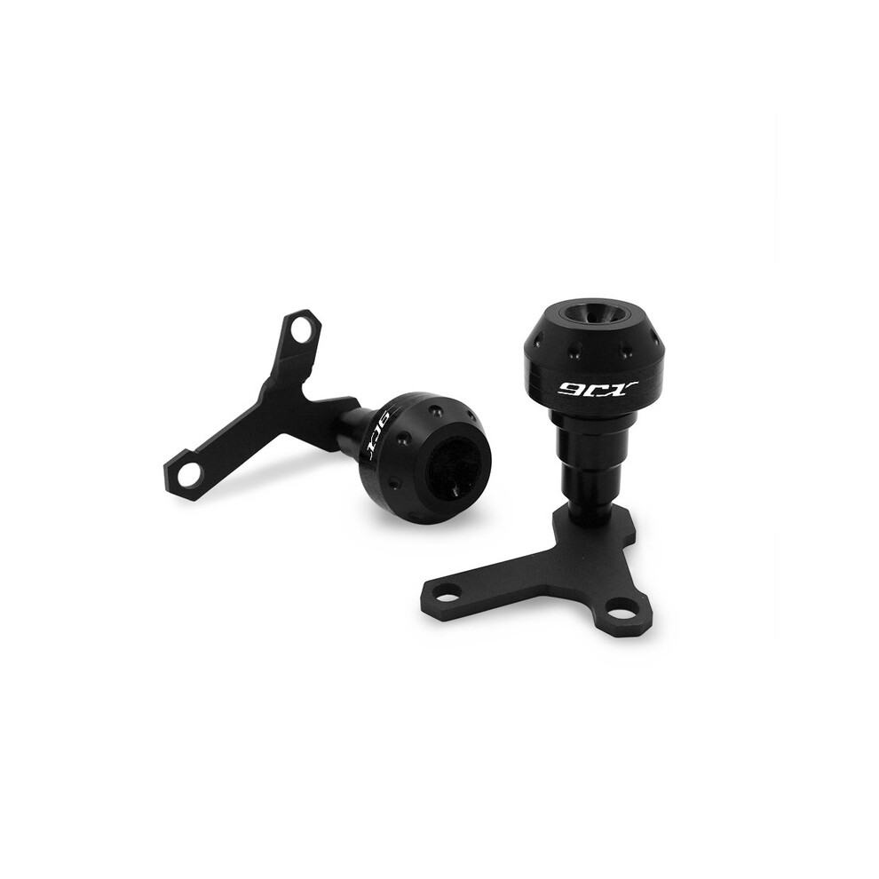 (Black) For Yamaha Xj6 Xj6n Diversion Xj-6 All Years Motorcycle Cnc Frame Slider Black 8902774039571