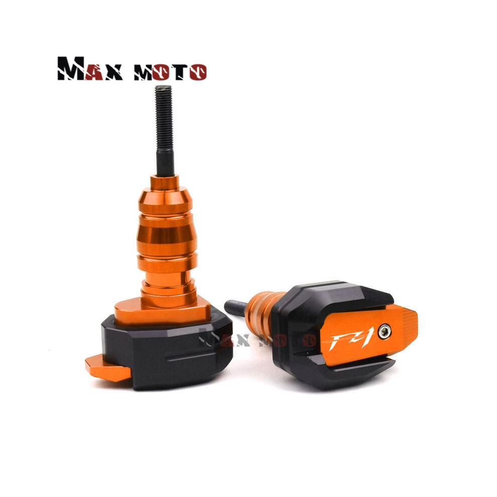(Fz1 China) For Yamaha Fz6 S Fazer Fz1 Fz8 Fz1n Motorcycle Cnc Falling Protection Orange 8902774039250