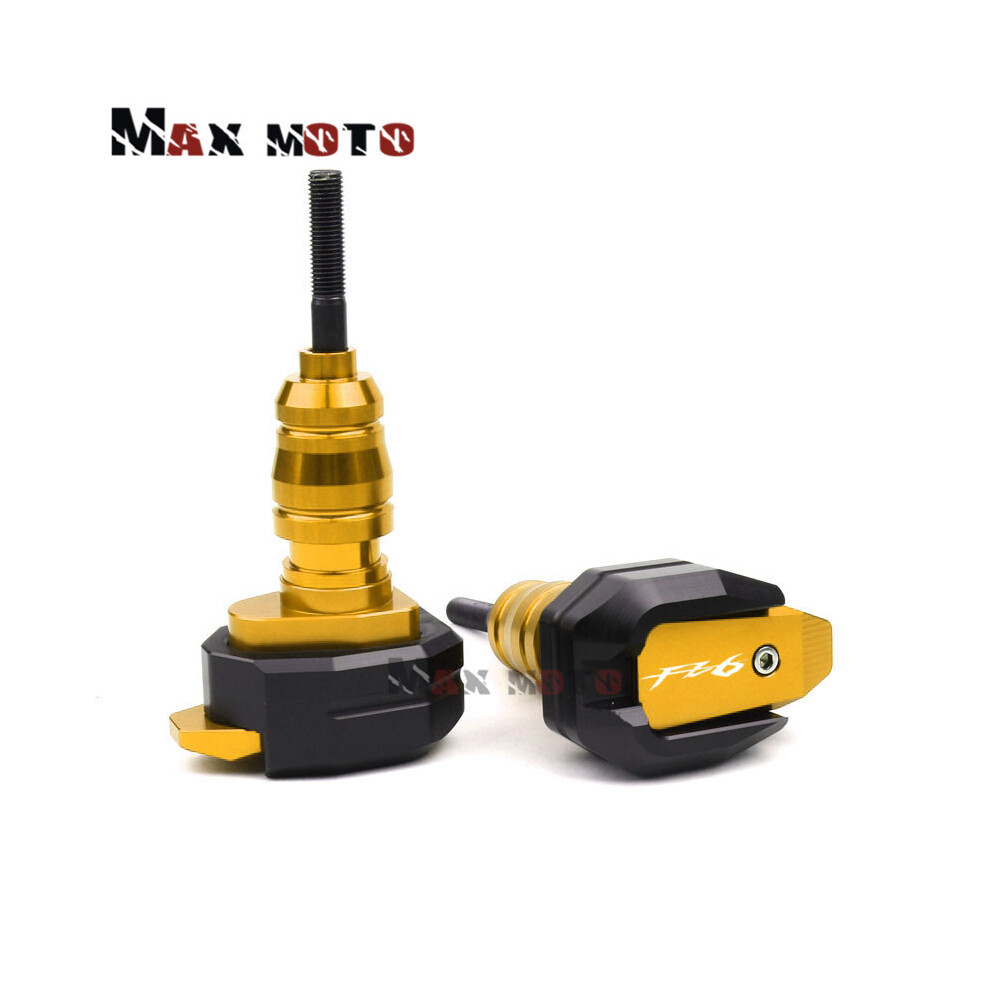 (Fz6 China) For Yamaha Fz6 S Fazer Fz1 Fz8 Fz1n Motorcycle Cnc Falling Protection Gold 8902774039281