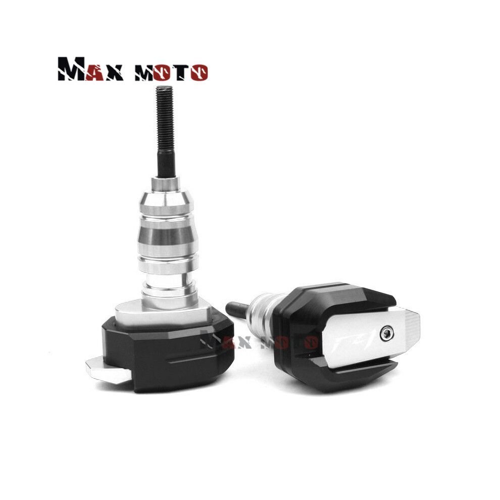 (Fz1 China) For Yamaha Fz6 S Fazer Fz1 Fz8 Fz1n Motorcycle Cnc Falling Protection Silver 8902774039335
