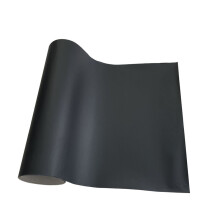 (10cm X 150cm, Matte Black) Carbon Fiber Car Sticker Auto Door Sill Protector Waterproof Protection