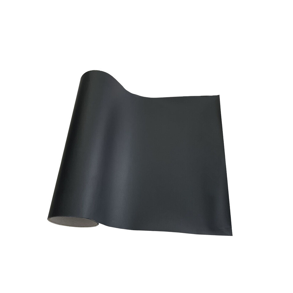 (10Cm X 150Cm, Matte ) Carbon Fiber Car Sticker Auto Door Sill Protector Waterproof Protection Black 8902774045633