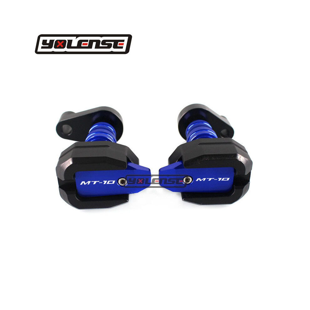 (Blue) For Yamaha Mt-10 Mt10 Mt 10 Fz-10 Fz10 Fz 10 Motorcycle Falling Protection Blue 8902774038635