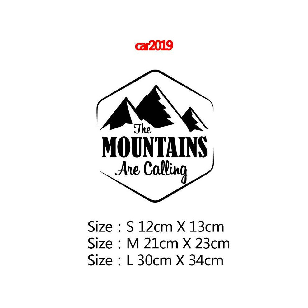 Photos - Other Electrical Equipment MAXPOWER  10 Styles Adventure Sports Compass Car Sticker Wrap Vinyl Mountain Decal (Size S, car2019)