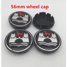 (56mm black cap) 4pcs 56mm 60mm 65mm 68mm wolfsburg edition Car Wheel Center Cover Hub