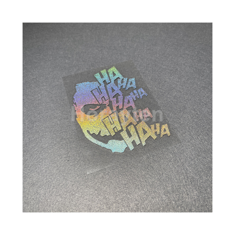(20 X 14.7Cm, Pointlaser) Car Styling Stickers Classic Film Joker Serious Hahahaha Automobile Motorcycle 8902774063484