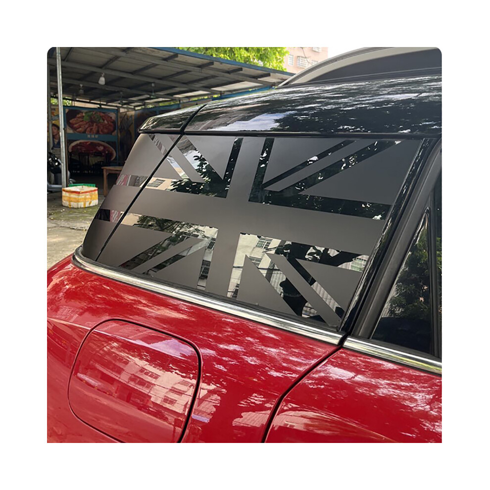 Photos - Other Electrical Equipment MAXPOWER Car Decoration Vinyl Window Sticker Union Jack Decal For MINI Cooper R60 (2pcs, Matte Black)
