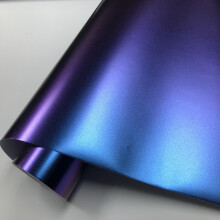 (50CM X 200CM, matt light blue2) Premium Glossy DIY Car Body Film Chameleon Pearl Glitter Vinyl Sticker