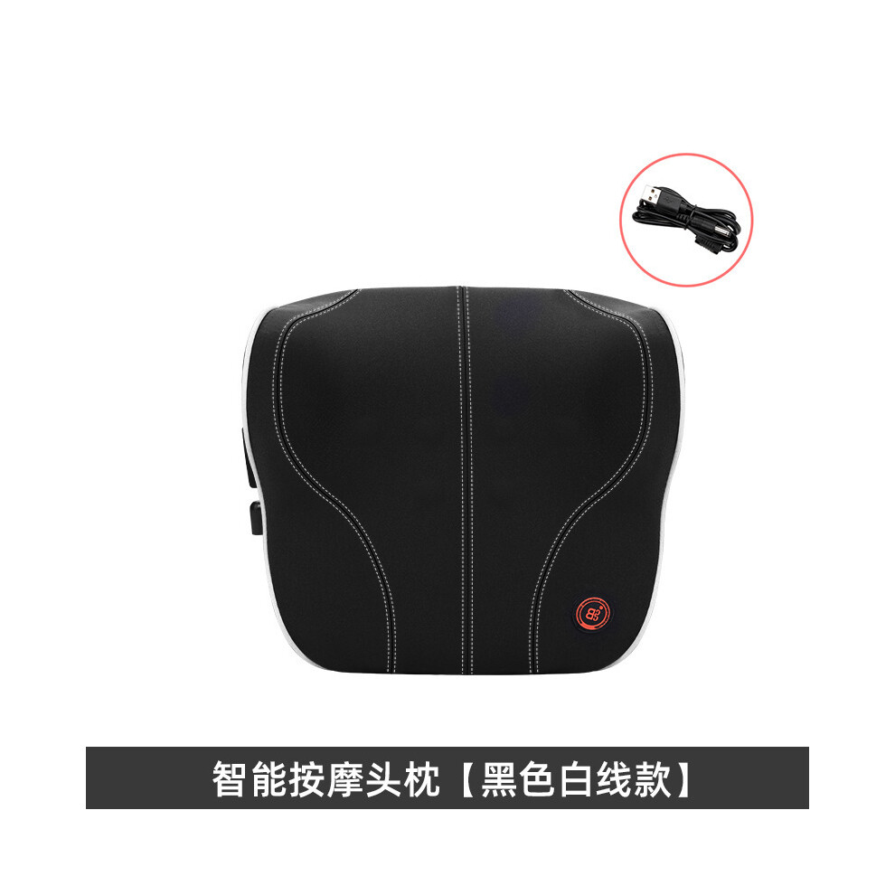 (288, Headrest 1) Car Vibration Massage Neck Pillow Cushion Intelligent Car Support Lumbar 8902774070154