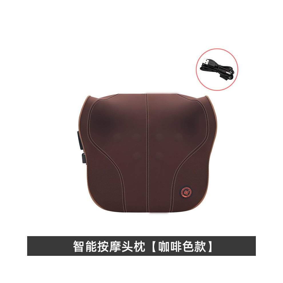(293, Headrest 1) Car Vibration Massage Neck Pillow Cushion Intelligent Car Support Lumbar 8902774070208