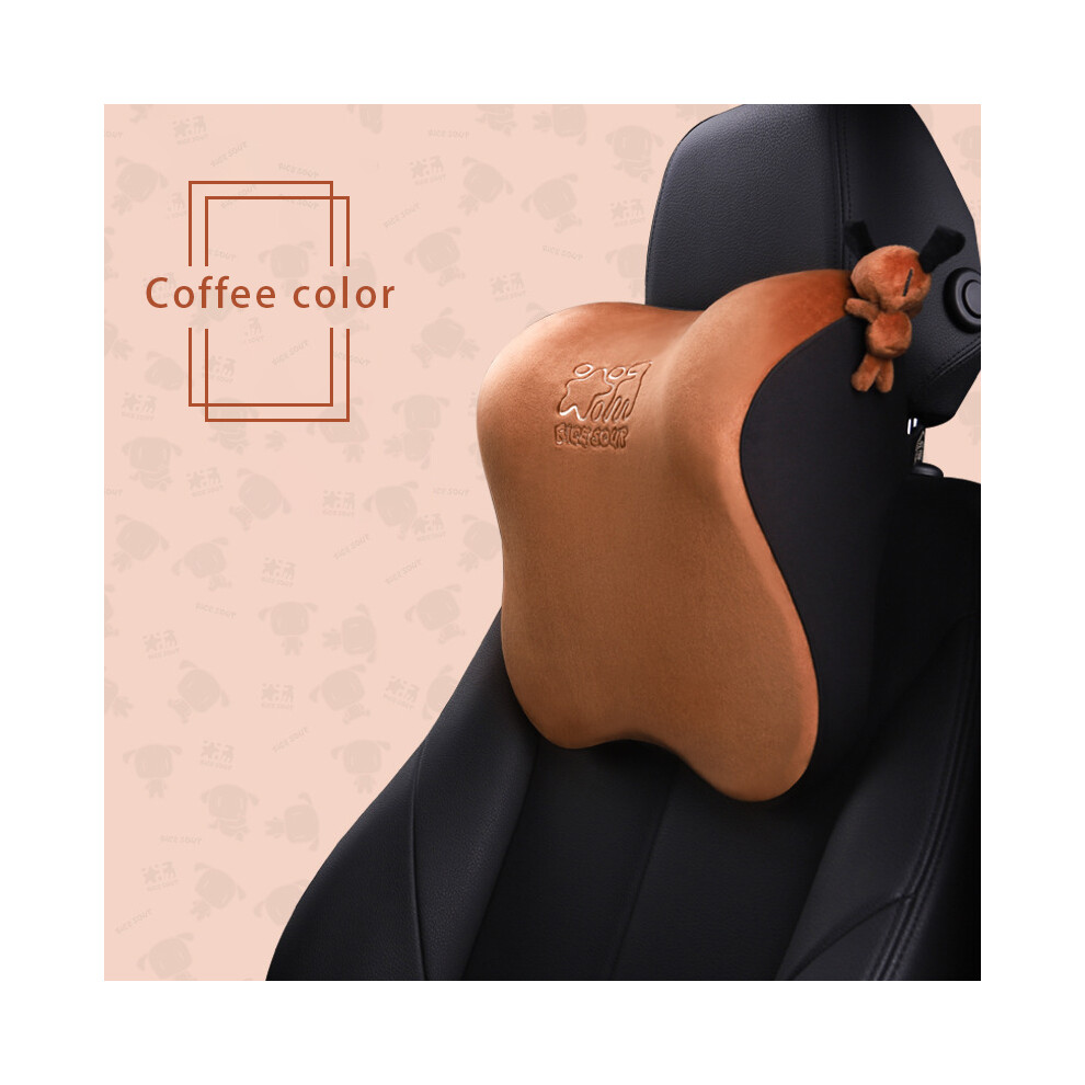 (Bn3) High Quality Car Seat Headrest Neck Pillow Auto Rest Guard Lumbar Pillow 8902774070833