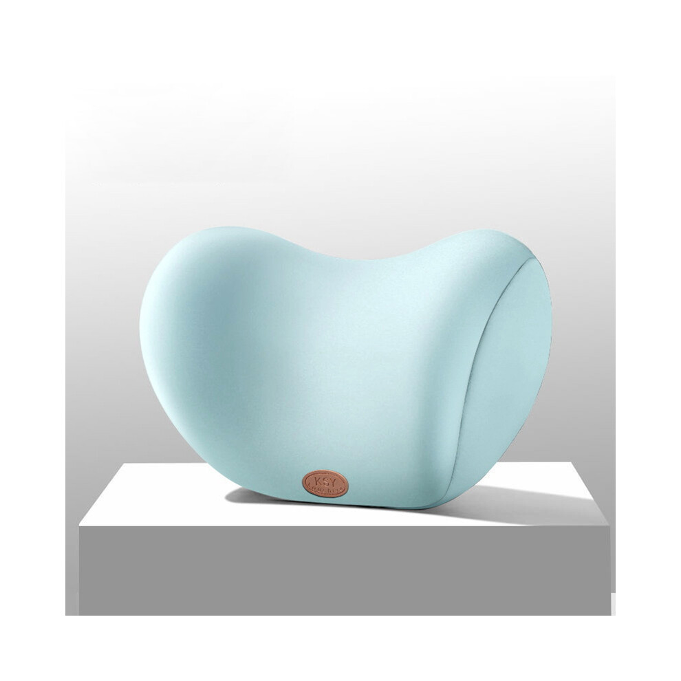 (Headrest ) Car Pillow Headrest Neck Pillow Memory Foam Cervical Lumbar Support Car Blue 8902774074084
