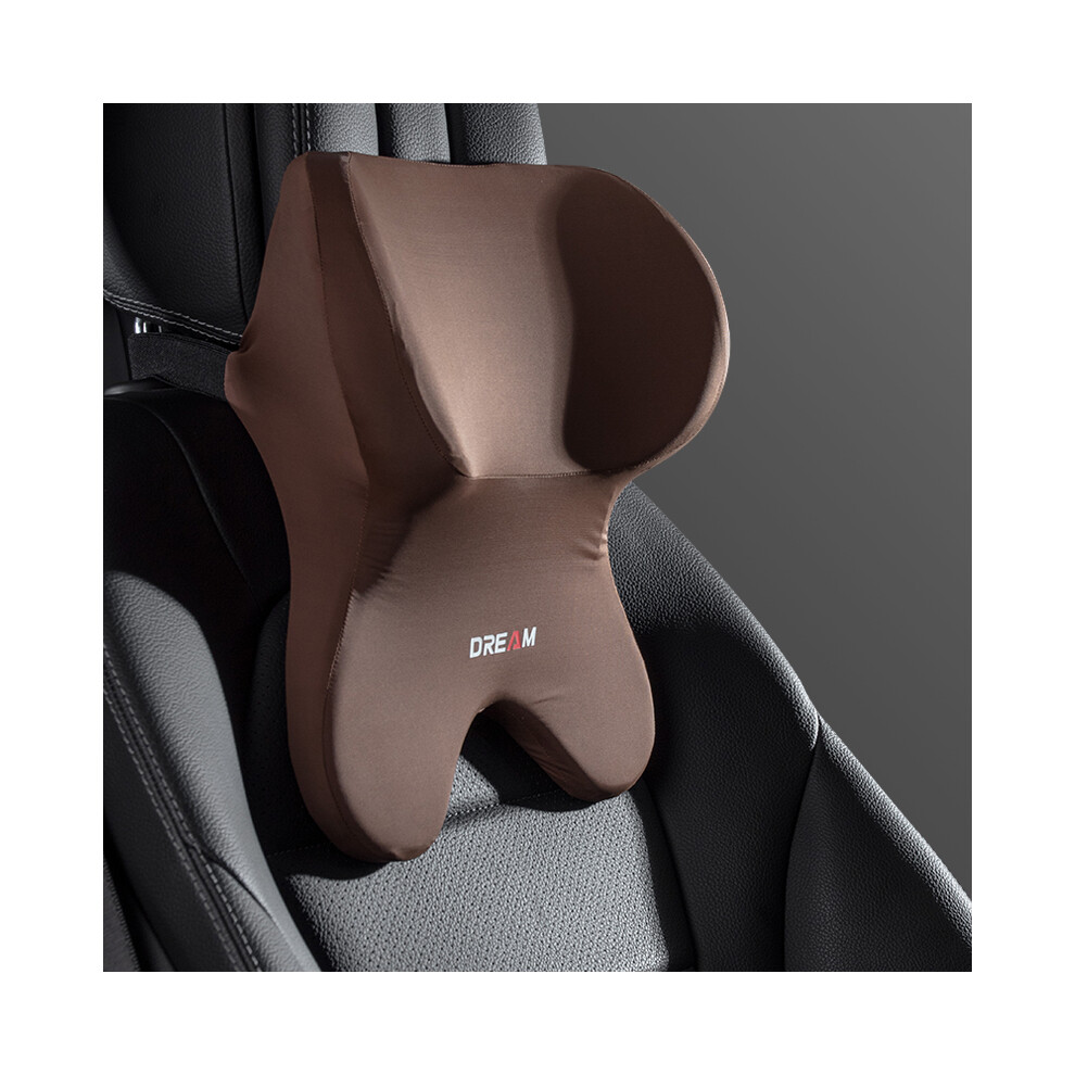 (773) Car Lumbar Support Headrest Neck Pillow Support Universal Soft Neck Pillows 8902774075005