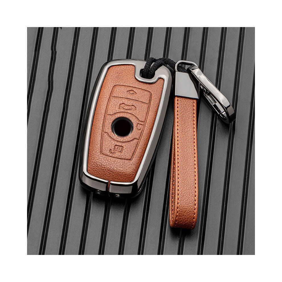 ( Blue) Car Key Case Cover Key Bag For Bmw F20 F30 G20 F31 F34 F10 G30 F11 X3 Grey/Blue 8902774079355