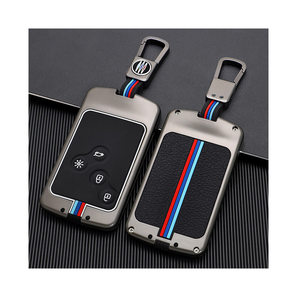 Photos - Remote control MAXPOWER  Zinc Alloy Car Key Case Cover For Renault Duster Captur Clio Logan Megane (grey2)