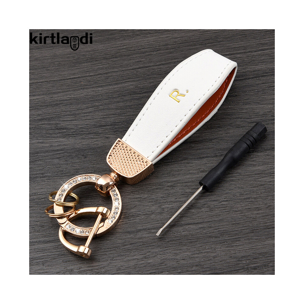 ( Keychain) Tpu Car Key Case Cover Shell Fob For 911 970 997 991 996 958 918 991 White 8902774083550