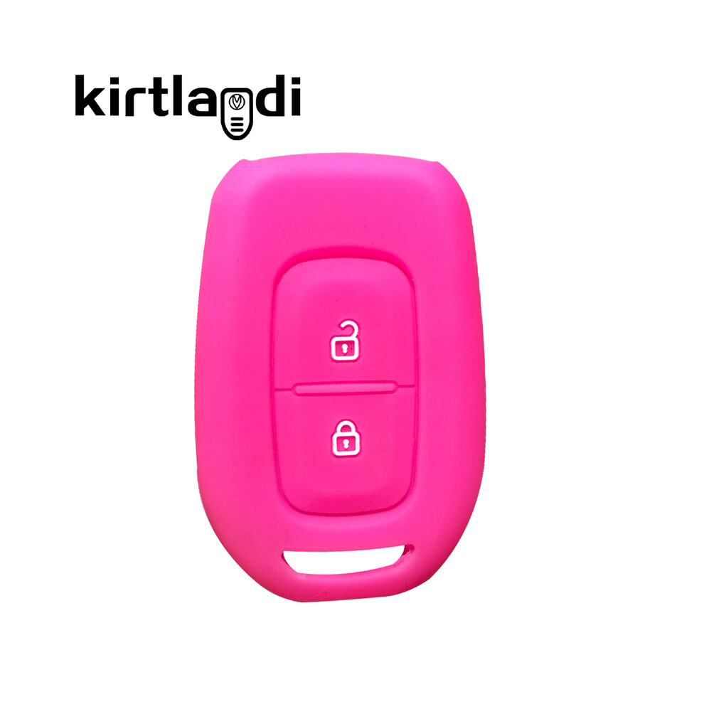 (Rose(2 Button)) Key Case For Dacia Sandero Stepway Logan Duster For Renault Duster Dokker 8902774084779