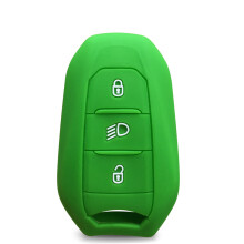 (green) Shell Cover Holder Car Key Fob Case 5008 DS5 DS6 For Peugeot 208 DS3