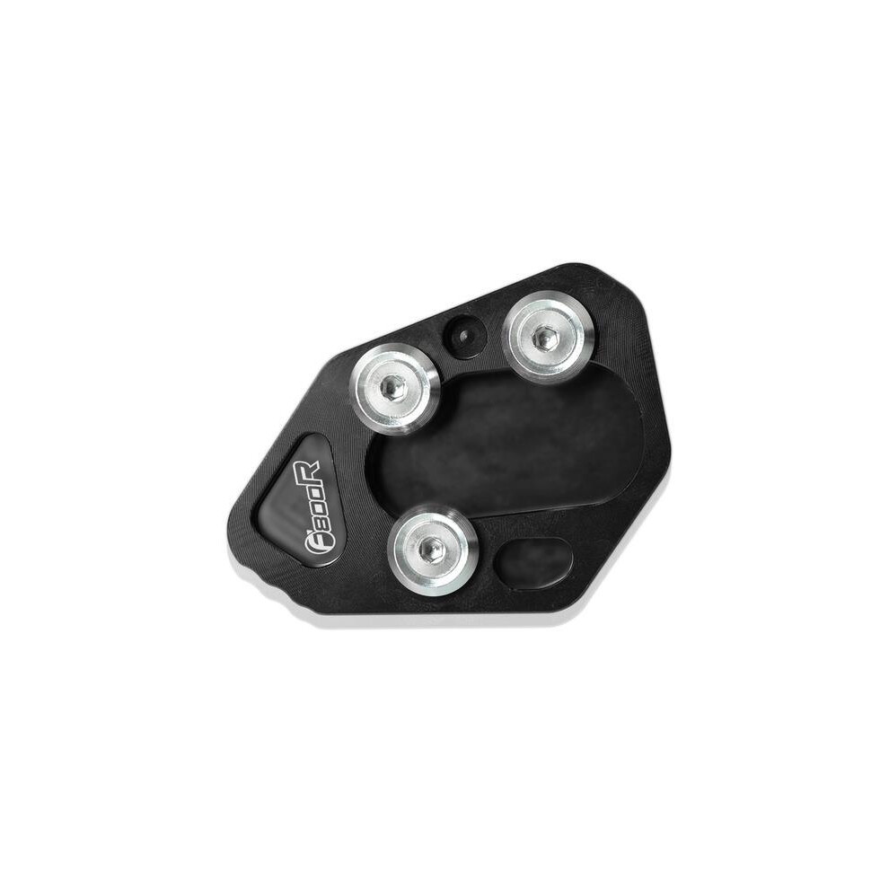 ( With Logo) For Bmw F800r F800s F800st F800gt R1200s Hp2 Kickstand Side Stand Pad Black 8902774005521