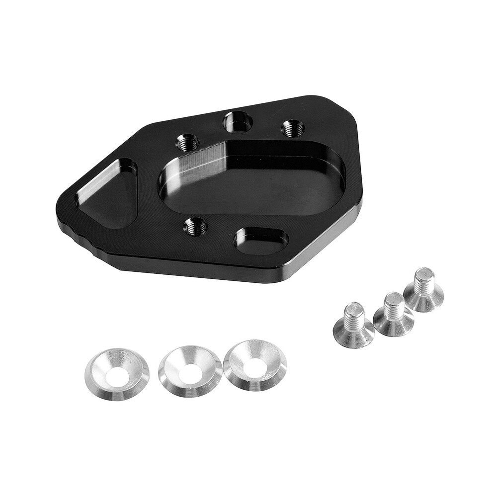 ( No Logo) For Bmw F800r F800s F800st F800gt R1200s Hp2 Kickstand Side Stand Pad Black 8902774005514