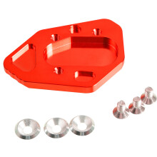 (red no logo) For BMW F800R F800S F800ST F800GT R1200S HP2 Kickstand Side stand Pad
