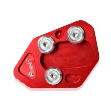 (red with logo) For BMW F800R F800S F800ST F800GT R1200S HP2 Kickstand Side stand Pad