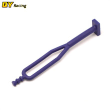 (Blue) Motocross Rubber Kickstand Side Stand Strap For KTM EXC XCF XC XCFW EXCF