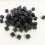 (Black) 100Pcs/set 8mm Solid Color Blank Square Corner Acrylic Dice Chess Piece 1