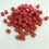 (green) 100Pcs/set 8mm Solid Color Blank Square Corner Acrylic Dice Chess Piece 5
