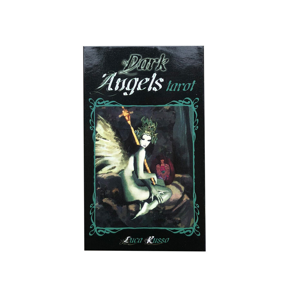 Photos - Board Game MAXPOWER  Tarot In Wonderland Tarot Cards Deck  Card Game Playing Cards (Dark Angels)