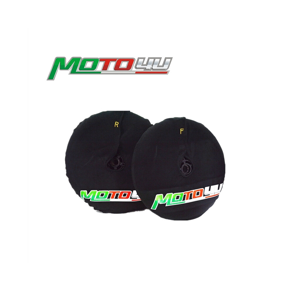 Photos - Car / Motorcycle Cover MAXPOWER Front+ Rear 17 inch Tire Tyre Warmers Windstop Tire Cover Polar Fleece 