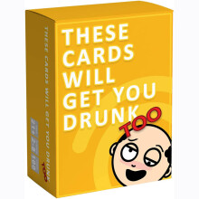 (Yellow) Drunk Desires Couples Drinking Game Card Game For Couple Hen Night Party