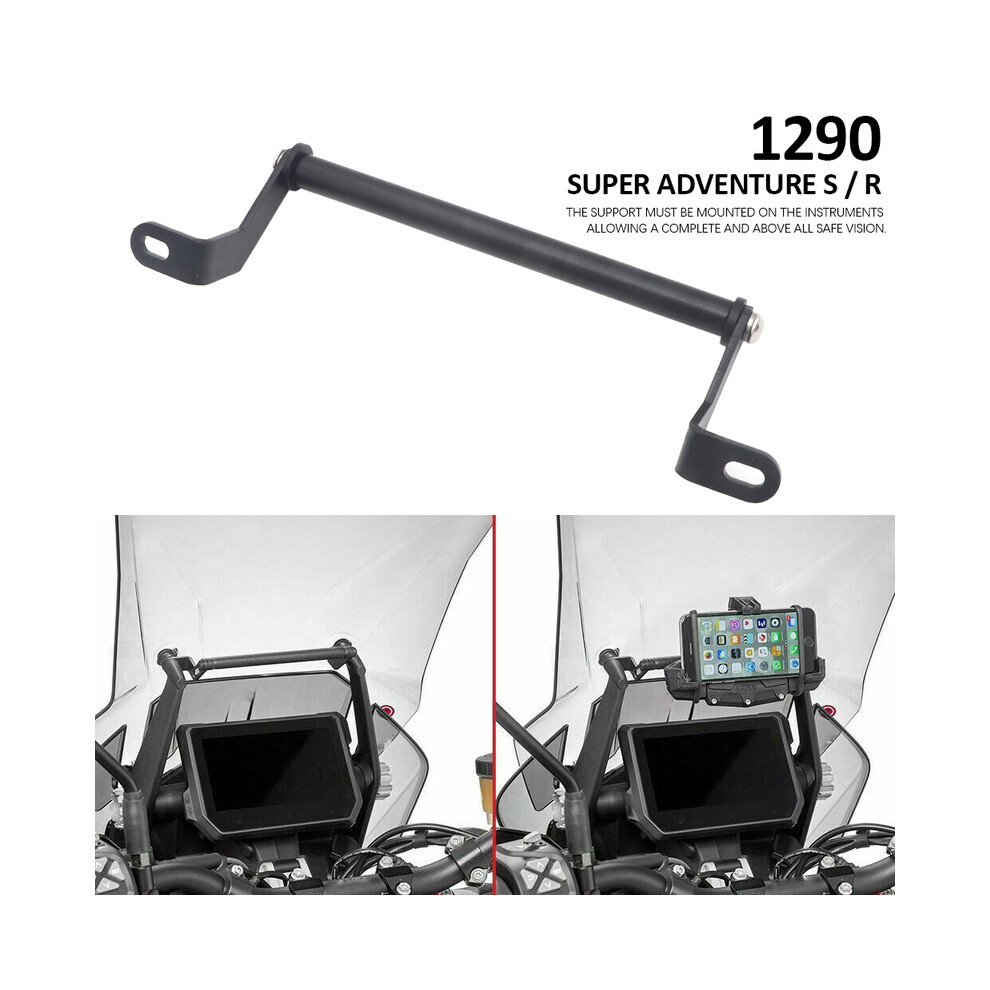 Motorcycle Gps Smart Phone Navigation Mounting Bracket Adapter Holder 8902774014578