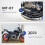 Tracer 7 Motorcycle Engine Protection Side Frame Sliders Crash Pad Falling 4