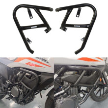 TAORIDER-MOTO Black Motorcycle Engine Bumper Guards Crash Bar Fairing