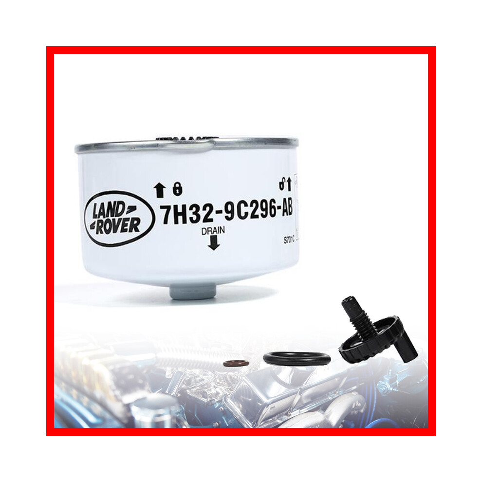 Lr009705 Oil Filter Diesel Fuel Strainer For Land Range Rover Discovery 8902774023105