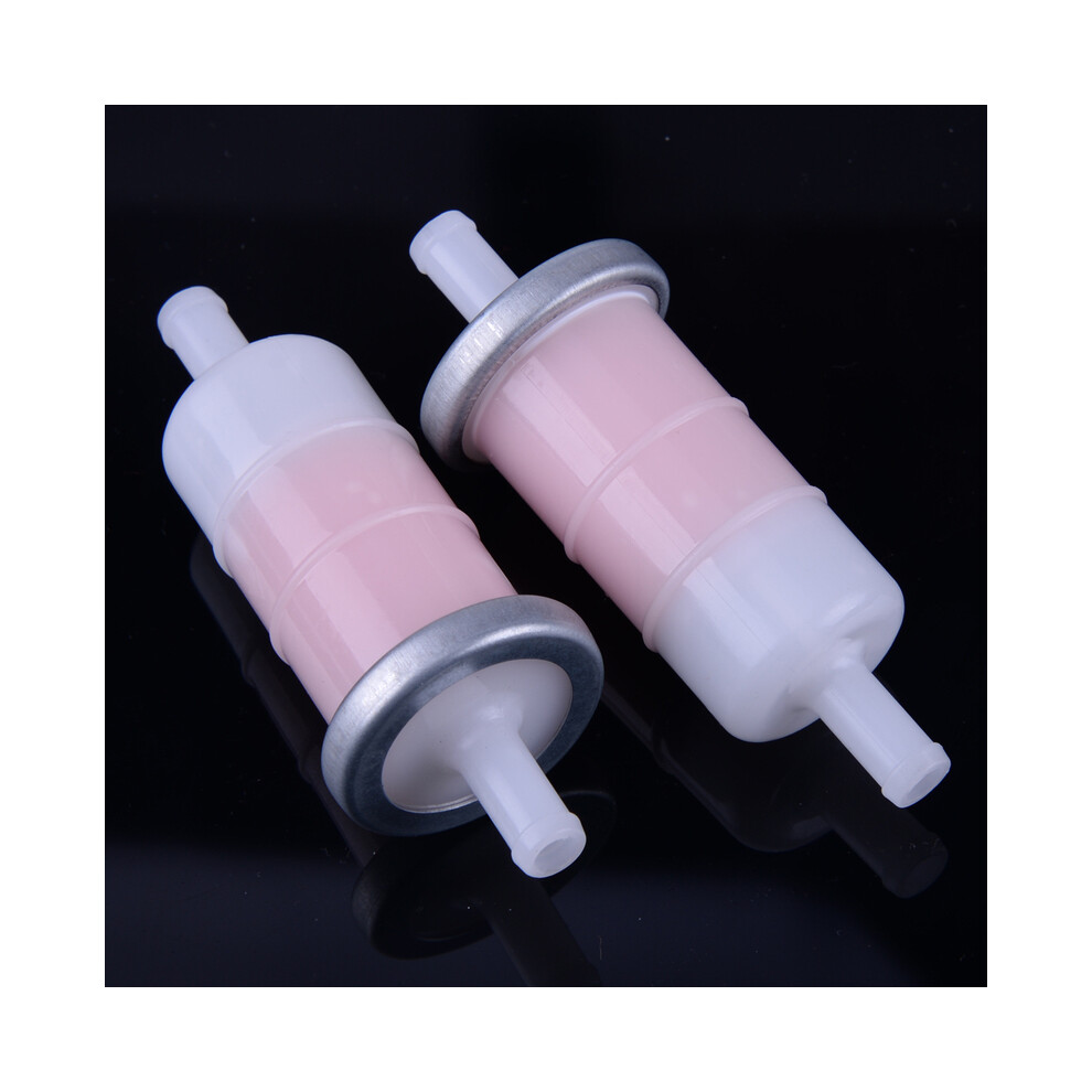 Citall 2Pcs 9.5Mm 3/8" Motorcycle Fuel Filter 16900-Mg8-003 Fit For White/Silver/Orange 8902774023211