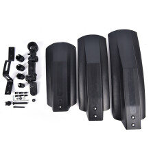 2PCS Snow Bicycle Mountain Bike Front Rear Mud Guard Fenders Fatbike