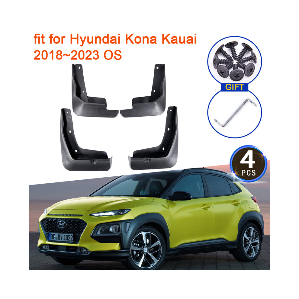 For Hyundai Kona Kauai 2018 2019 2020 Os Auto Mud Flap Splash Mudguards 8902774230404
